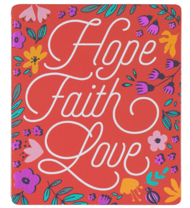 Hope Faith Love Magnet