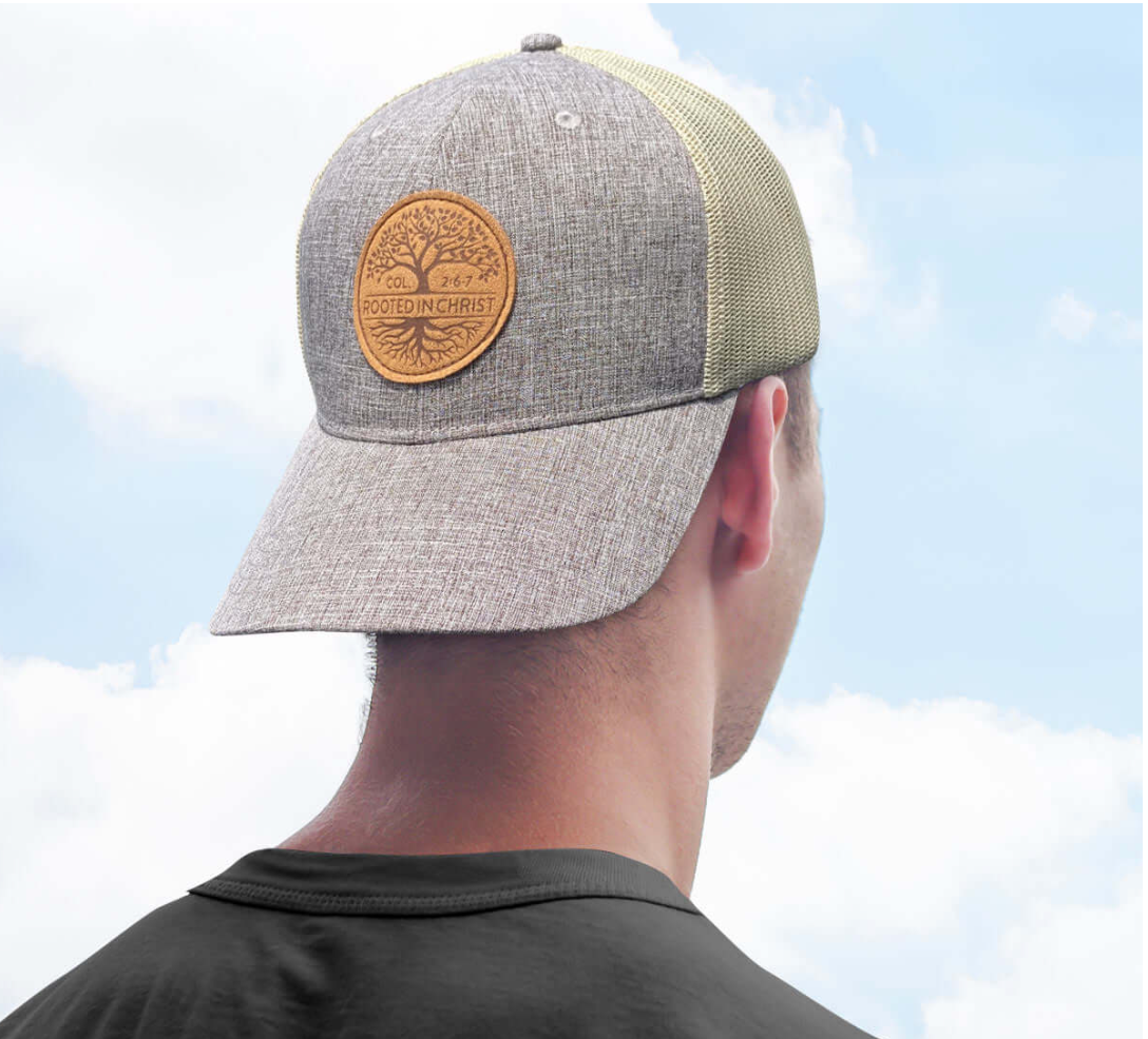 Mens Cap Rooted Badge