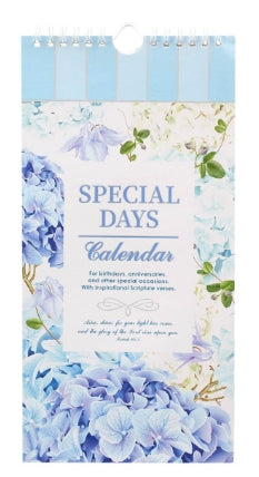 Hydrangea Special Days Calendar - Isaiah 60:1