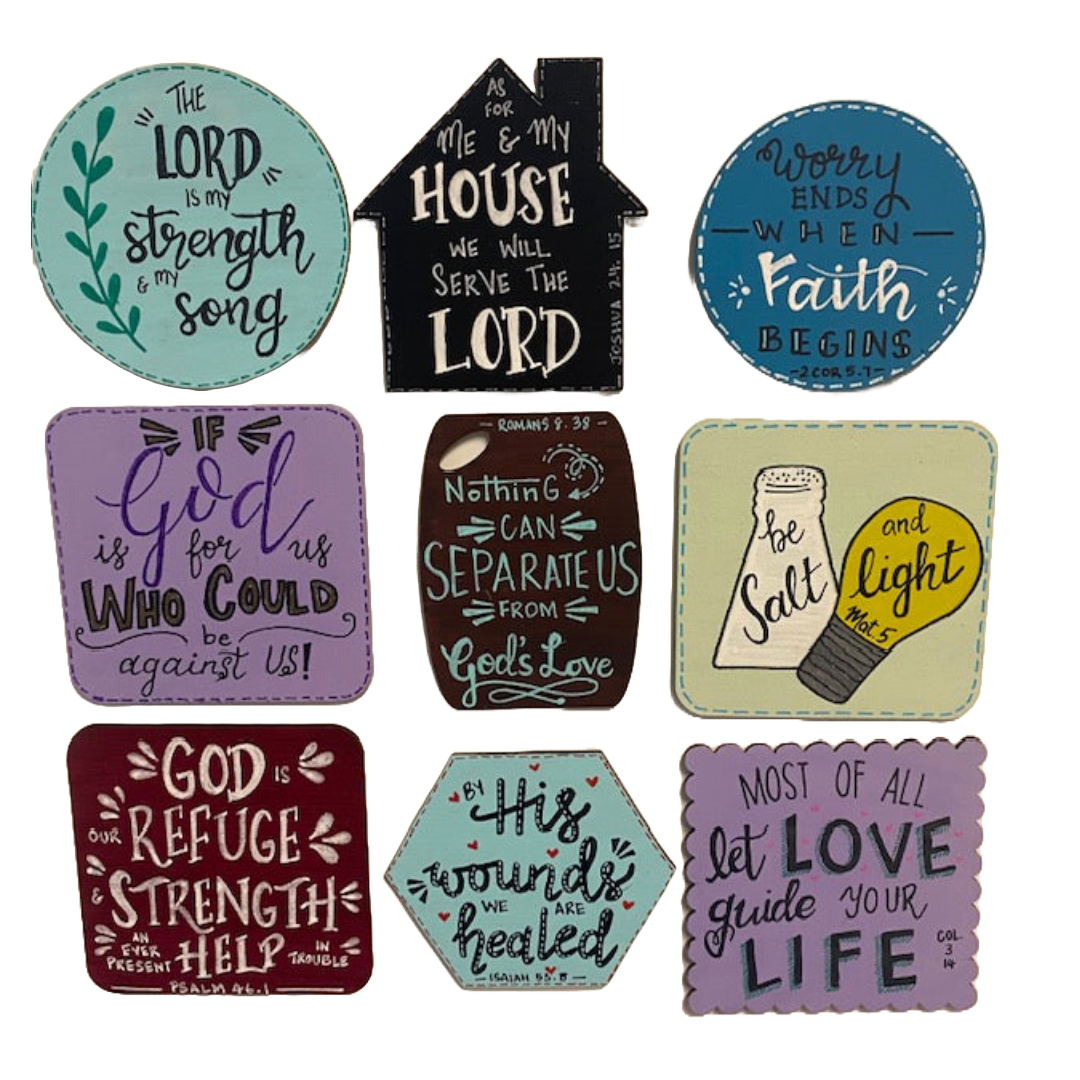 Exclusive Medium One of a Kind Magnets By Crafted by Shobs