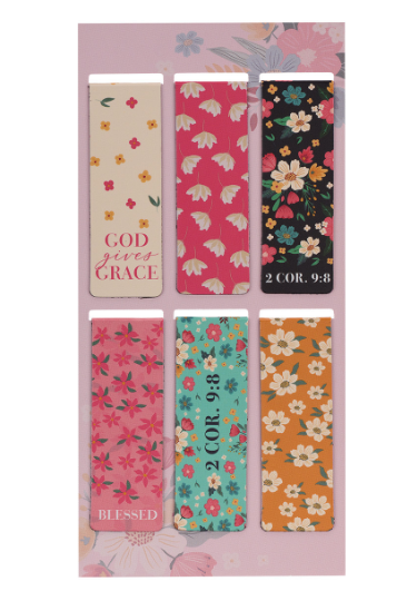 Simply Blessed Magnetic Bookmark Set