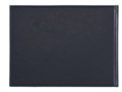 In Loving Memory Navy Faux Leather Medium Guest Book