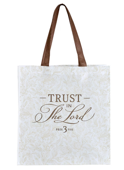 Trust in the LORD Shopping Tote Bag - Proverbs 3:5