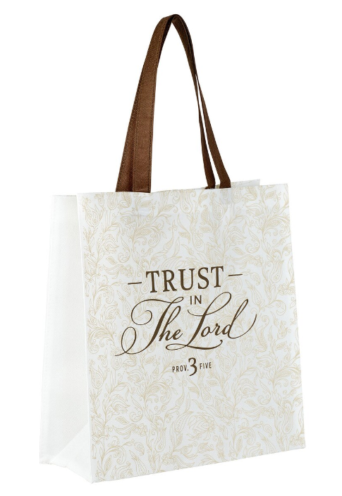 Trust in the LORD Shopping Tote Bag - Proverbs 3:5