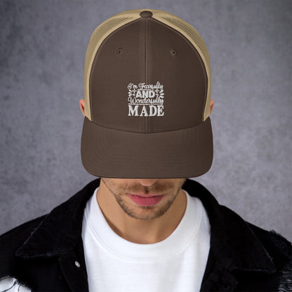 Trucker Cap -Fearfully and wonderfully made