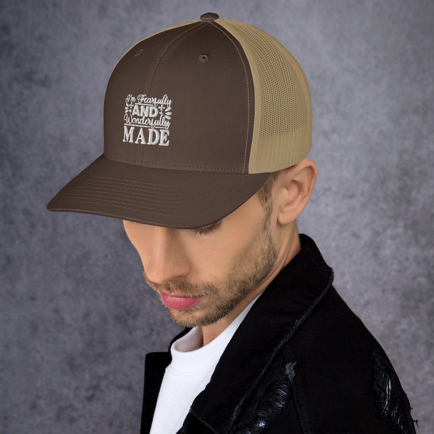 Trucker Cap -Fearfully and wonderfully made