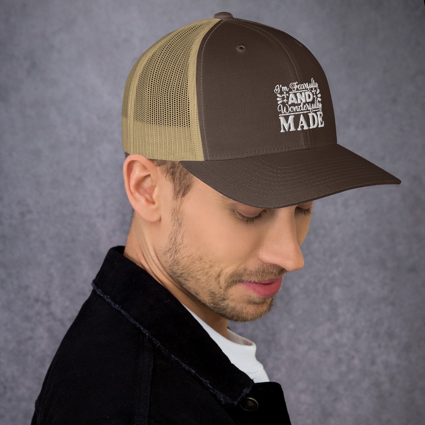 Trucker Cap -Fearfully and wonderfully made