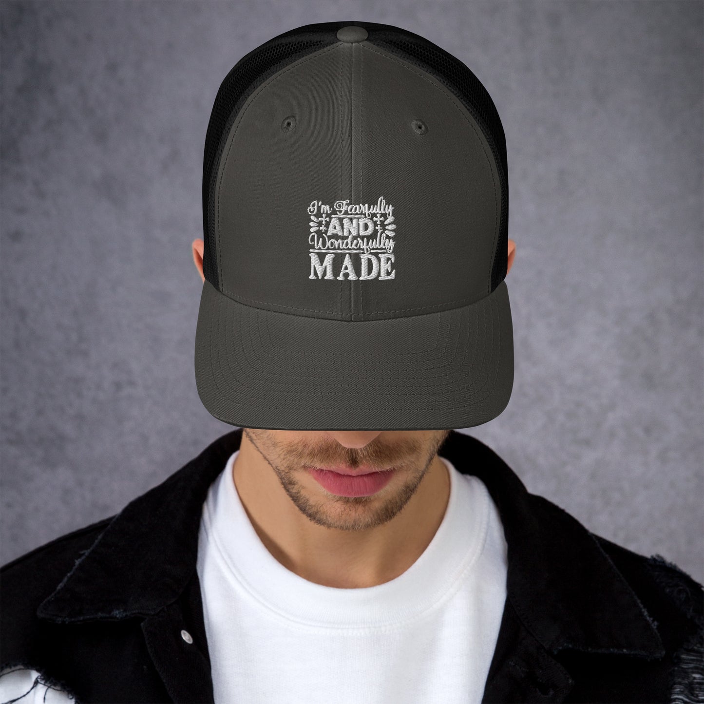 Trucker Cap -Fearfully and wonderfully made