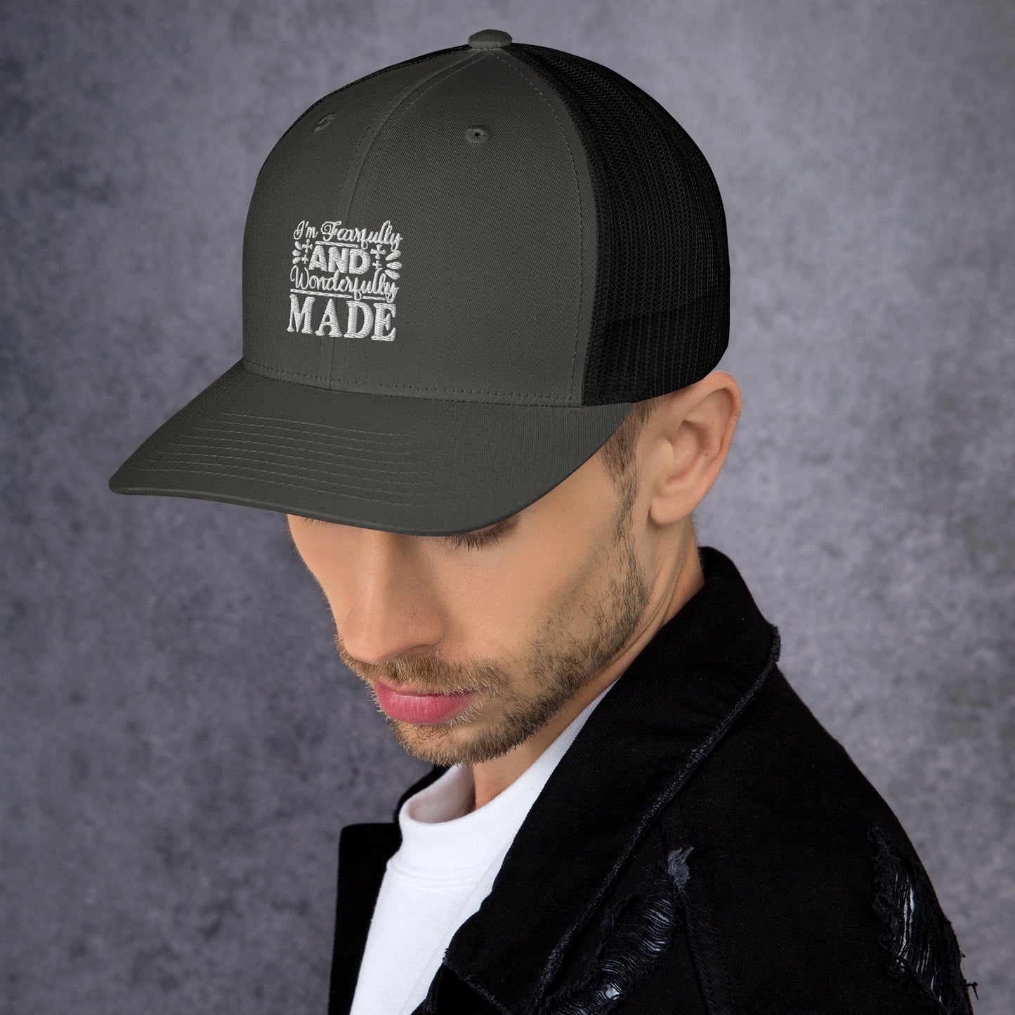 Trucker Cap -Fearfully and wonderfully made