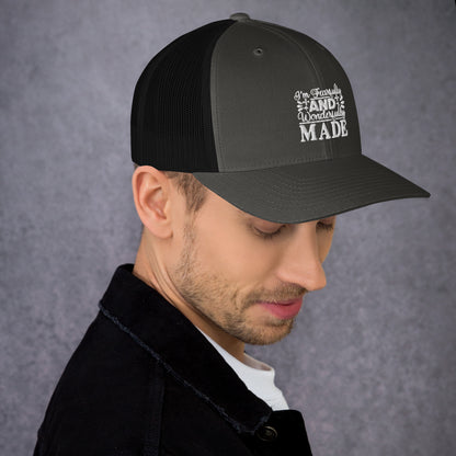 Trucker Cap -Fearfully and wonderfully made