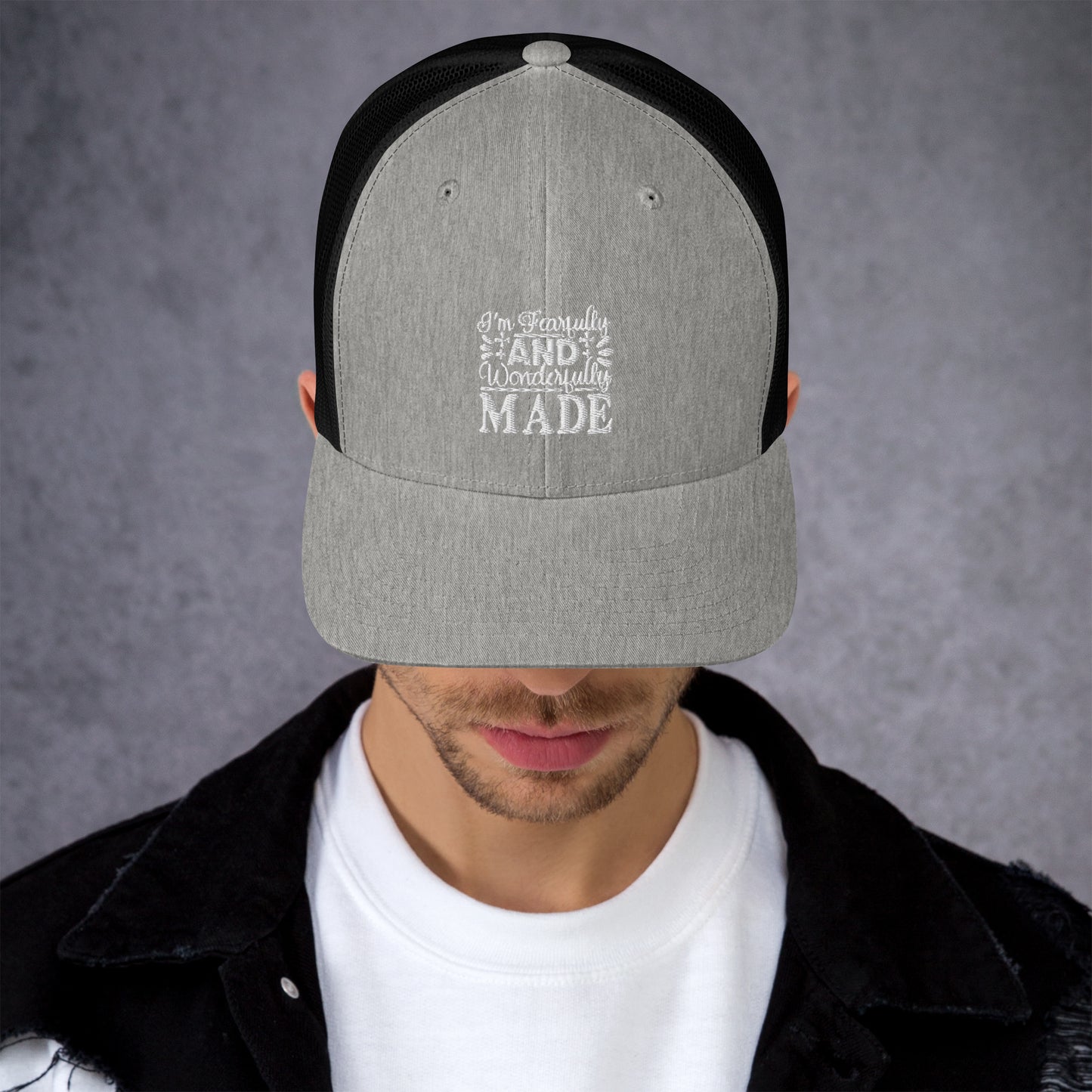 Trucker Cap -Fearfully and wonderfully made