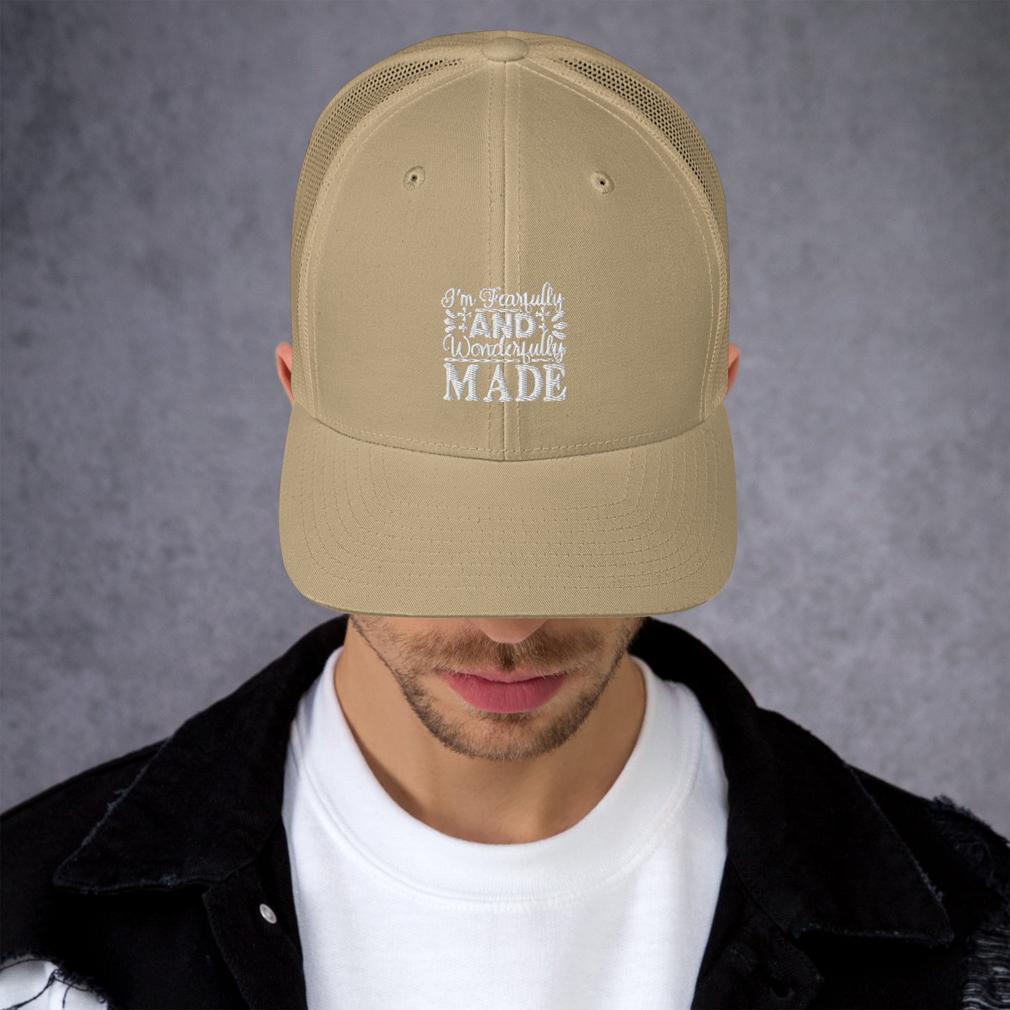 Trucker Cap -Fearfully and wonderfully made