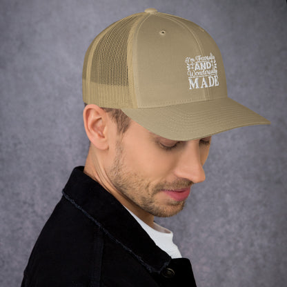 Trucker Cap -Fearfully and wonderfully made