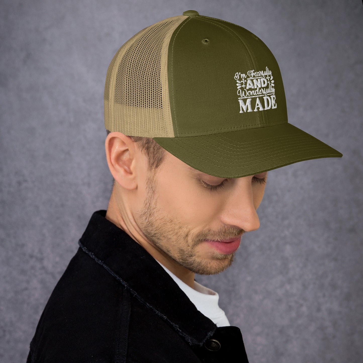 Trucker Cap -Fearfully and wonderfully made