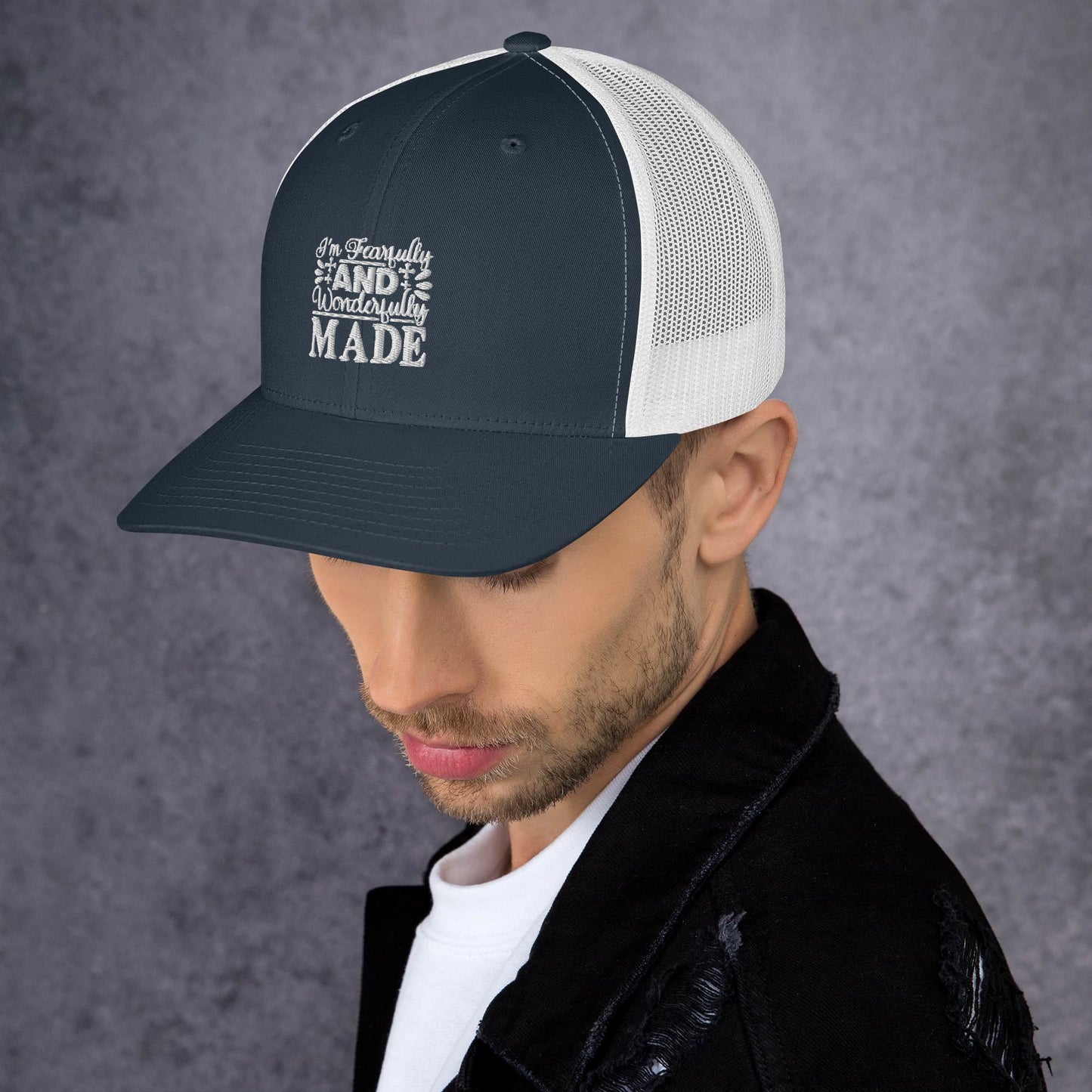 Trucker Cap -Fearfully and wonderfully made