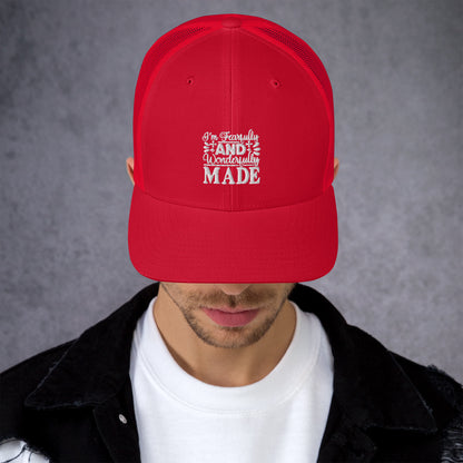 Trucker Cap -Fearfully and wonderfully made