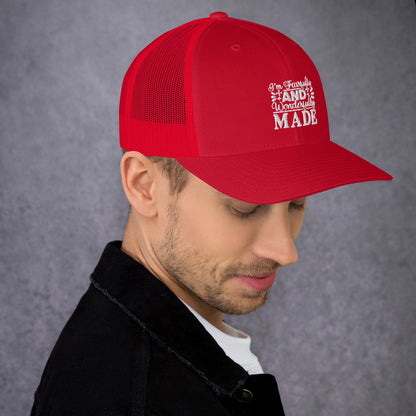 Trucker Cap -Fearfully and wonderfully made