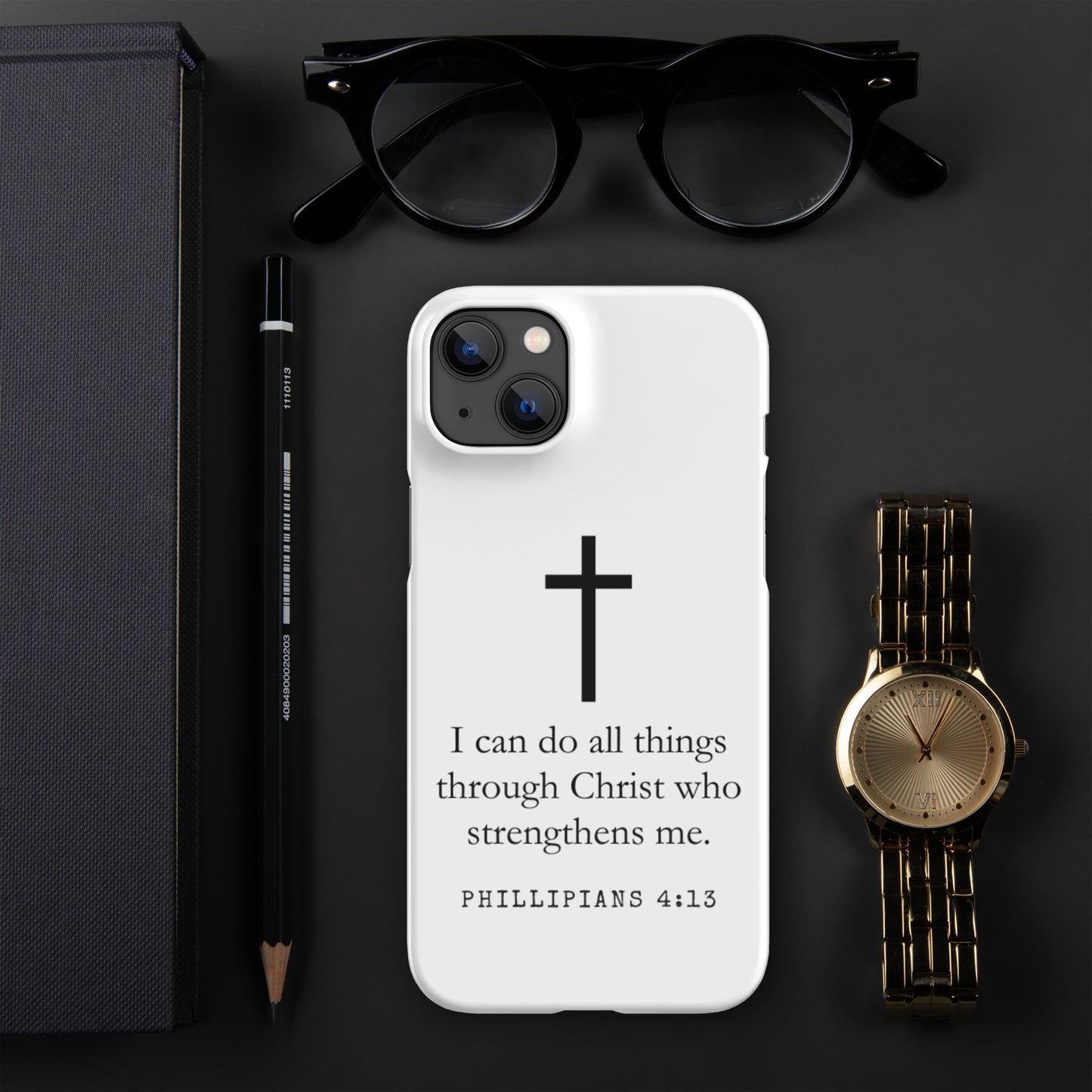 Snap case for iPhone® -Phil 4:13