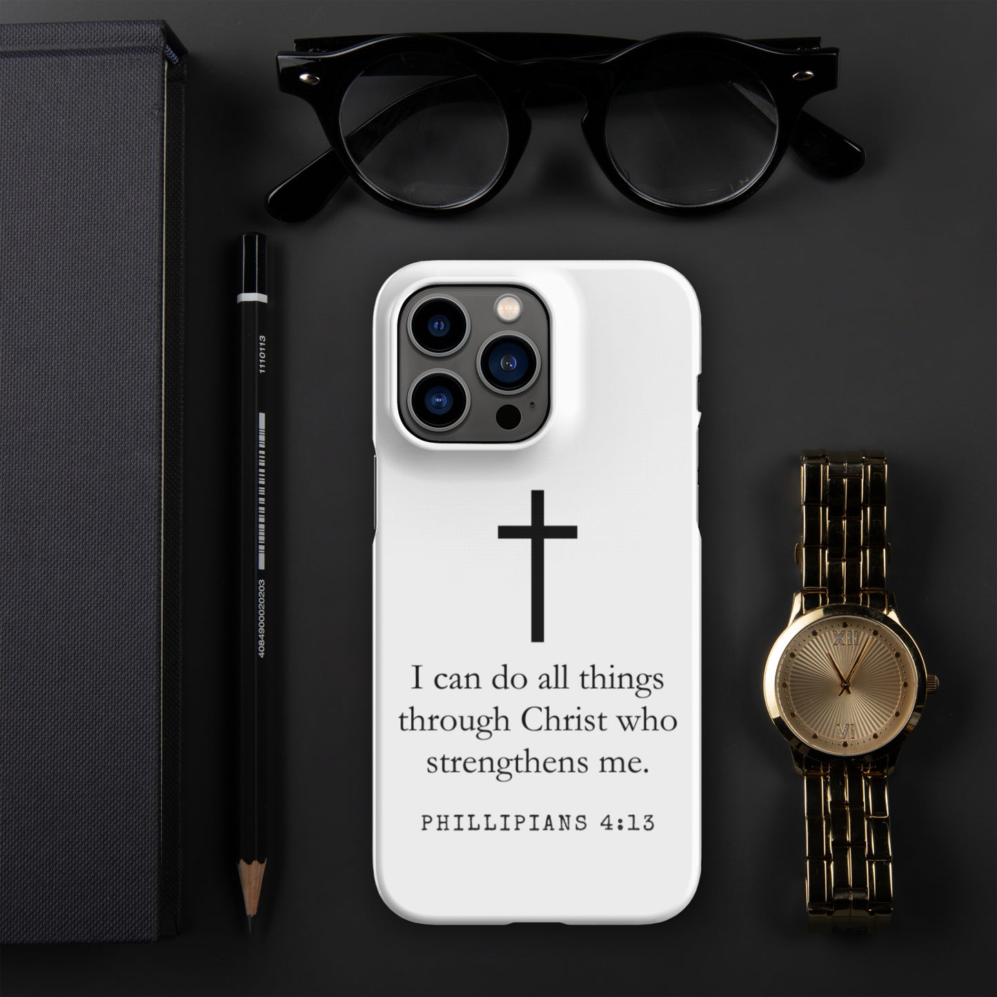 Snap case for iPhone® -Phil 4:13