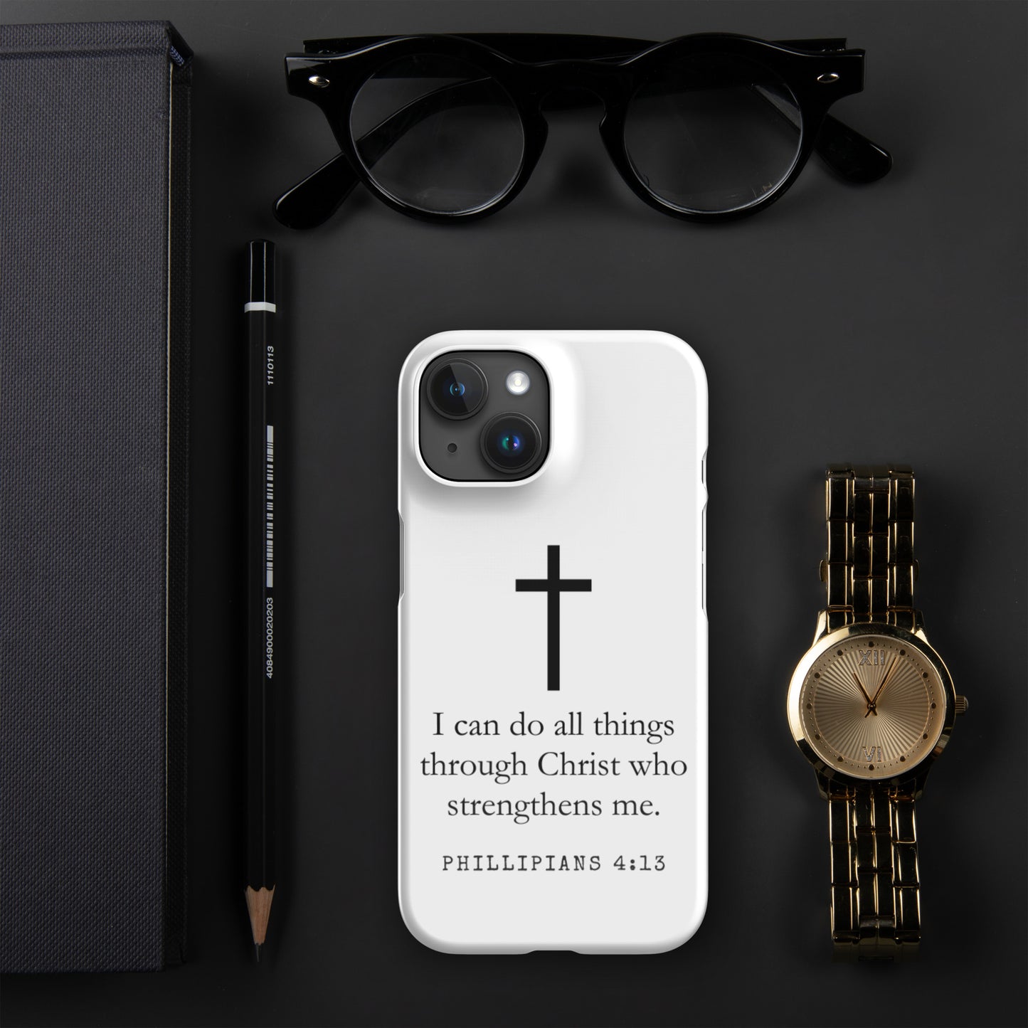 Snap case for iPhone® -Phil 4:13