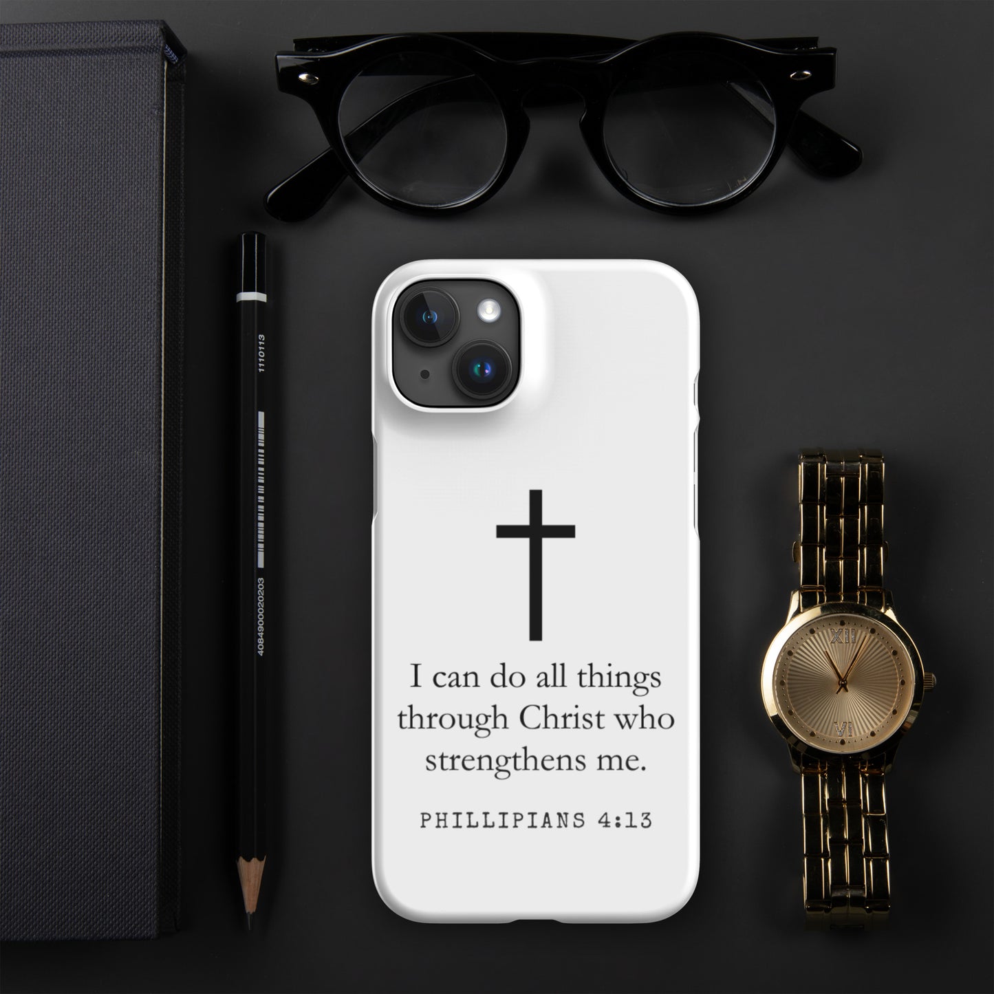 Snap case for iPhone® -Phil 4:13