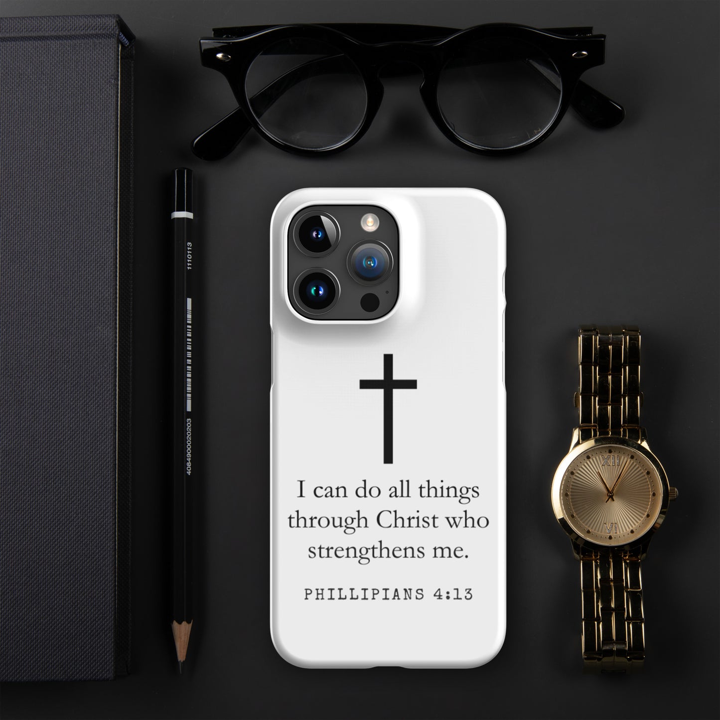 Snap case for iPhone® -Phil 4:13