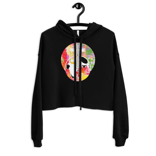 Crop Hoodie -The Cross