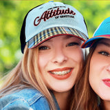 Cherished Girl Womens Cap Attitude Gratitude Cap