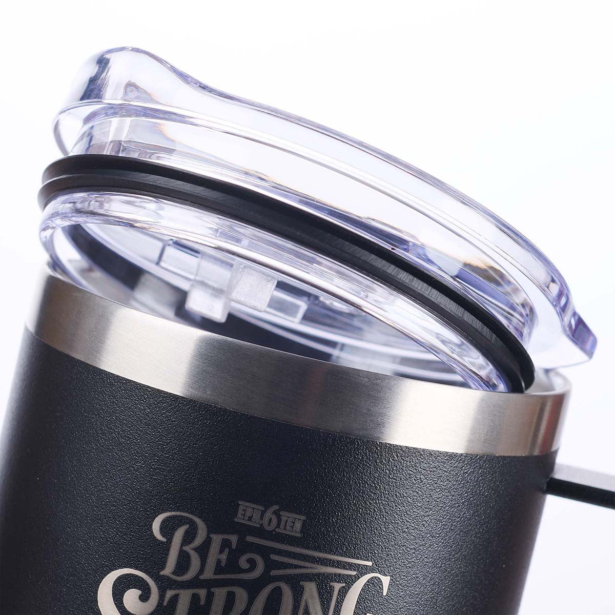 Be Strong in the LORD Camp Style Stainless Steel Mug